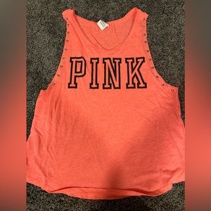 Pink tank top